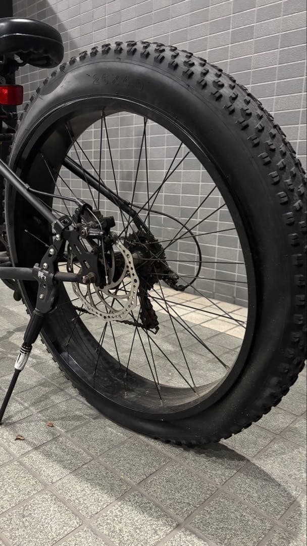 fivecard-bike ブラック ファットバイク　ビーチクルーザー