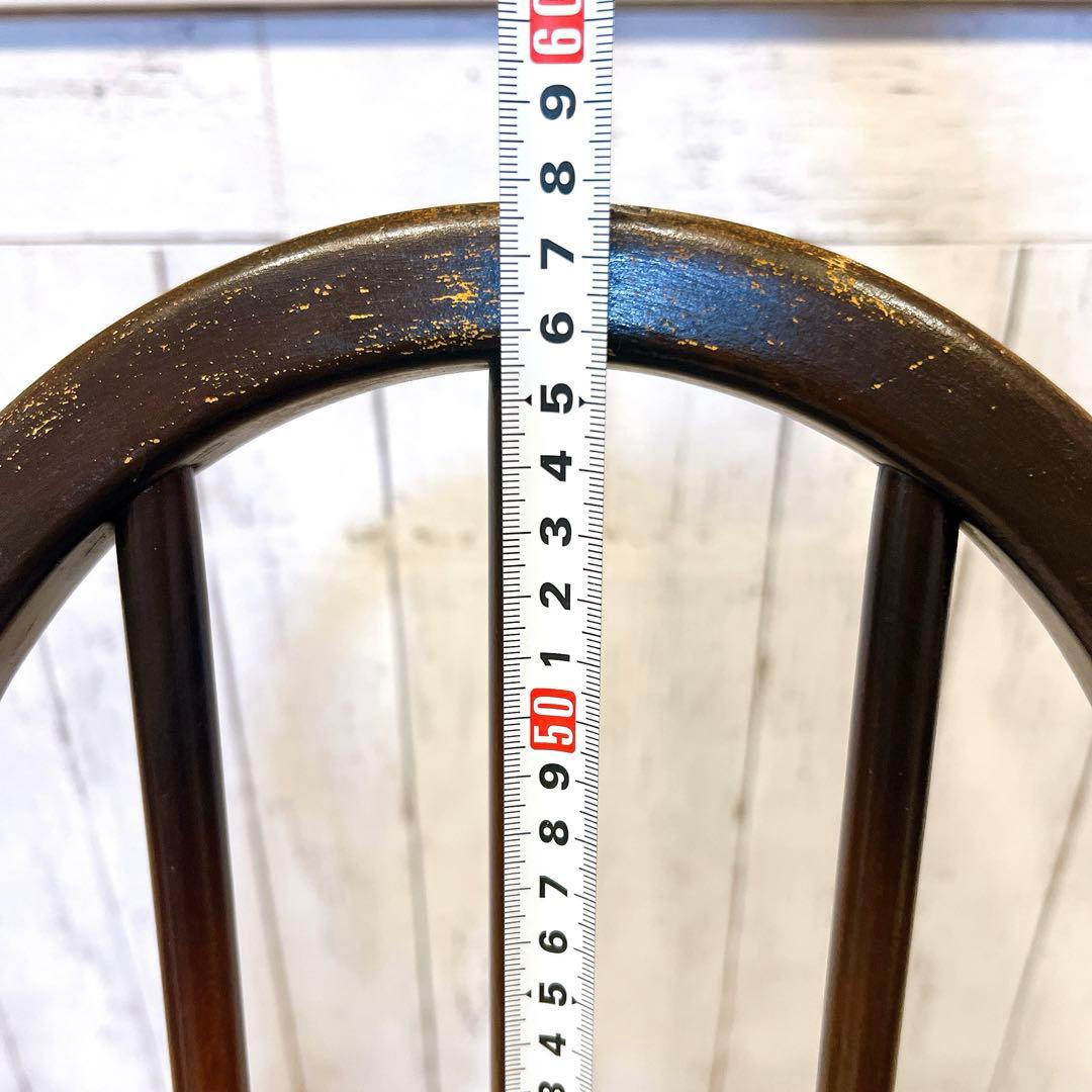 【希少】ERCOL クエーカー アームチェア　1960年代　刻印あり　アーコール