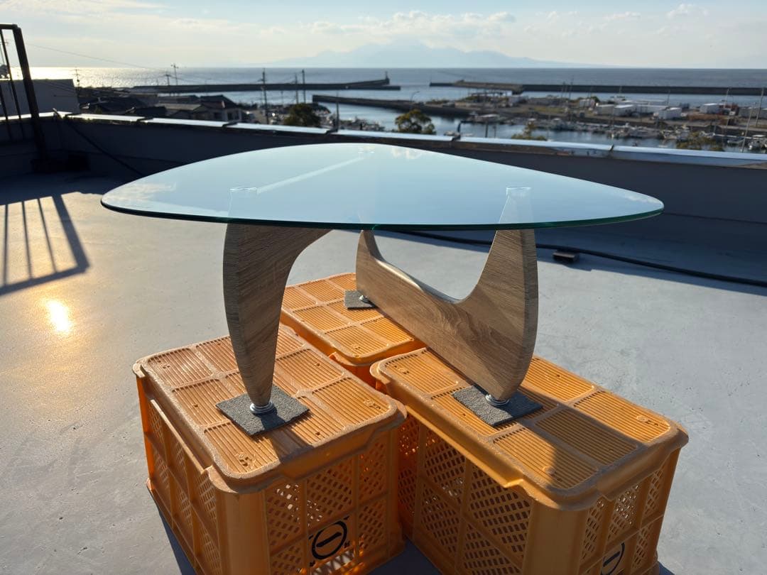 希少カラー イサムノグチ コーヒーテーブル リプロダクト品 ナチュラル