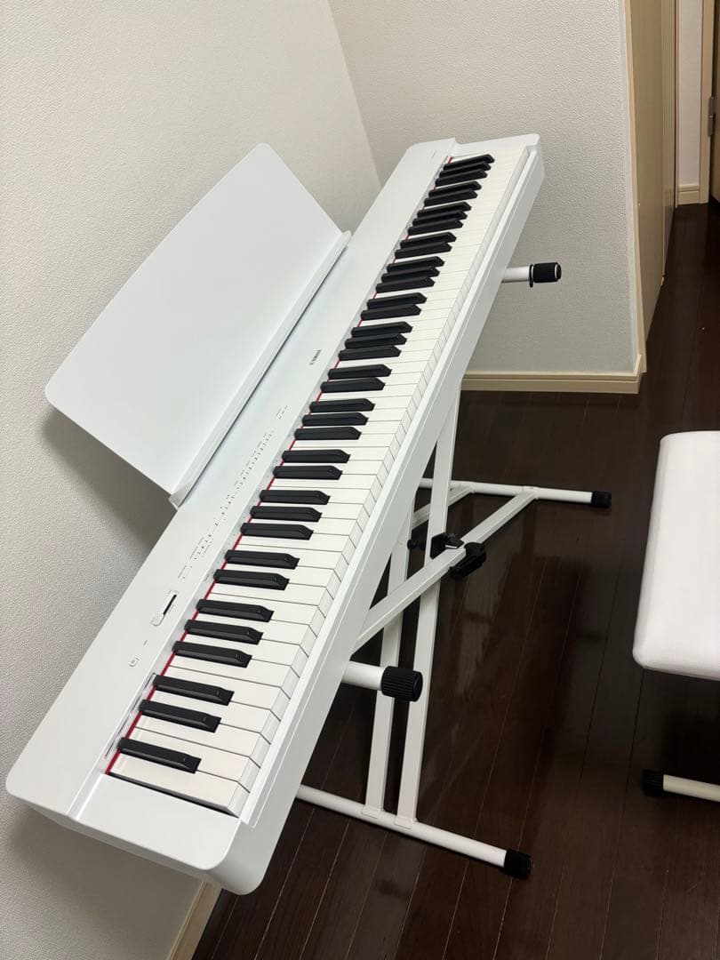 YAMAHA P-225 WH 電子ピアノ 88鍵盤 美品2024年製