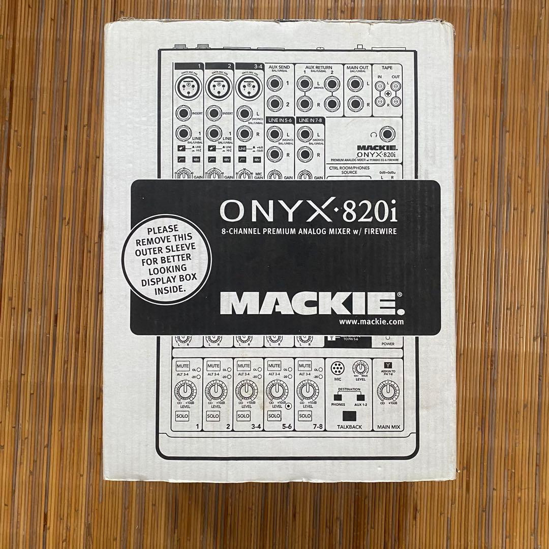MACKIE ONYX 820i 希少 アナログミキサー