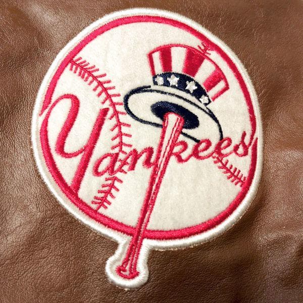 ヤンキース ペルーシュ スタジャン XL ジャケット ワッペン Perushu