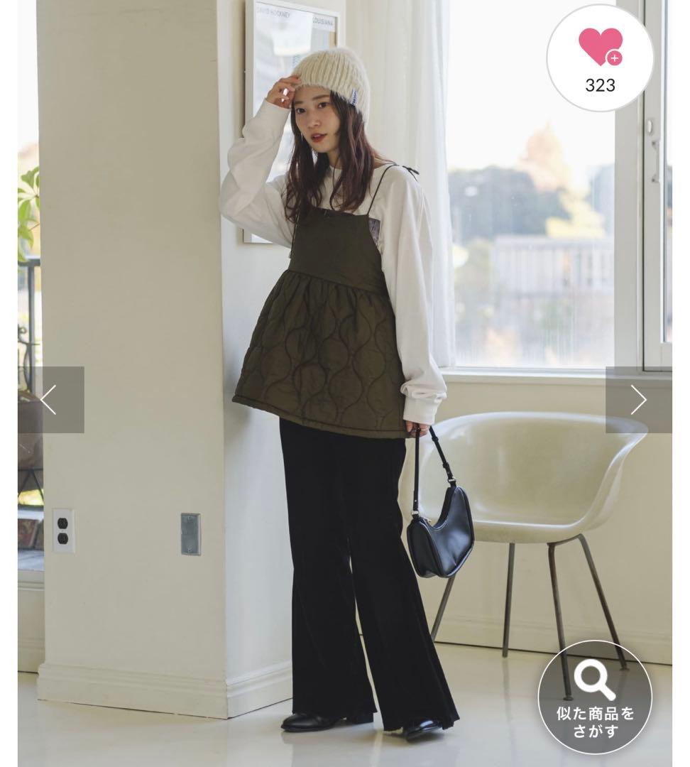 【新品•未使用】kastaneキルティングキャミワンピース