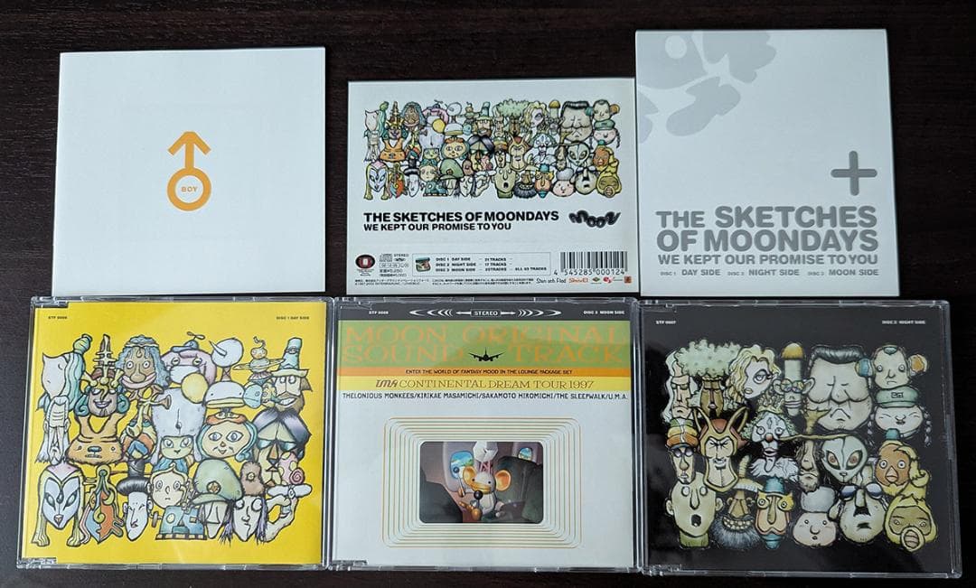 moon 初期豪華版サントラ　THE SKETCHES OF MOONDAYS