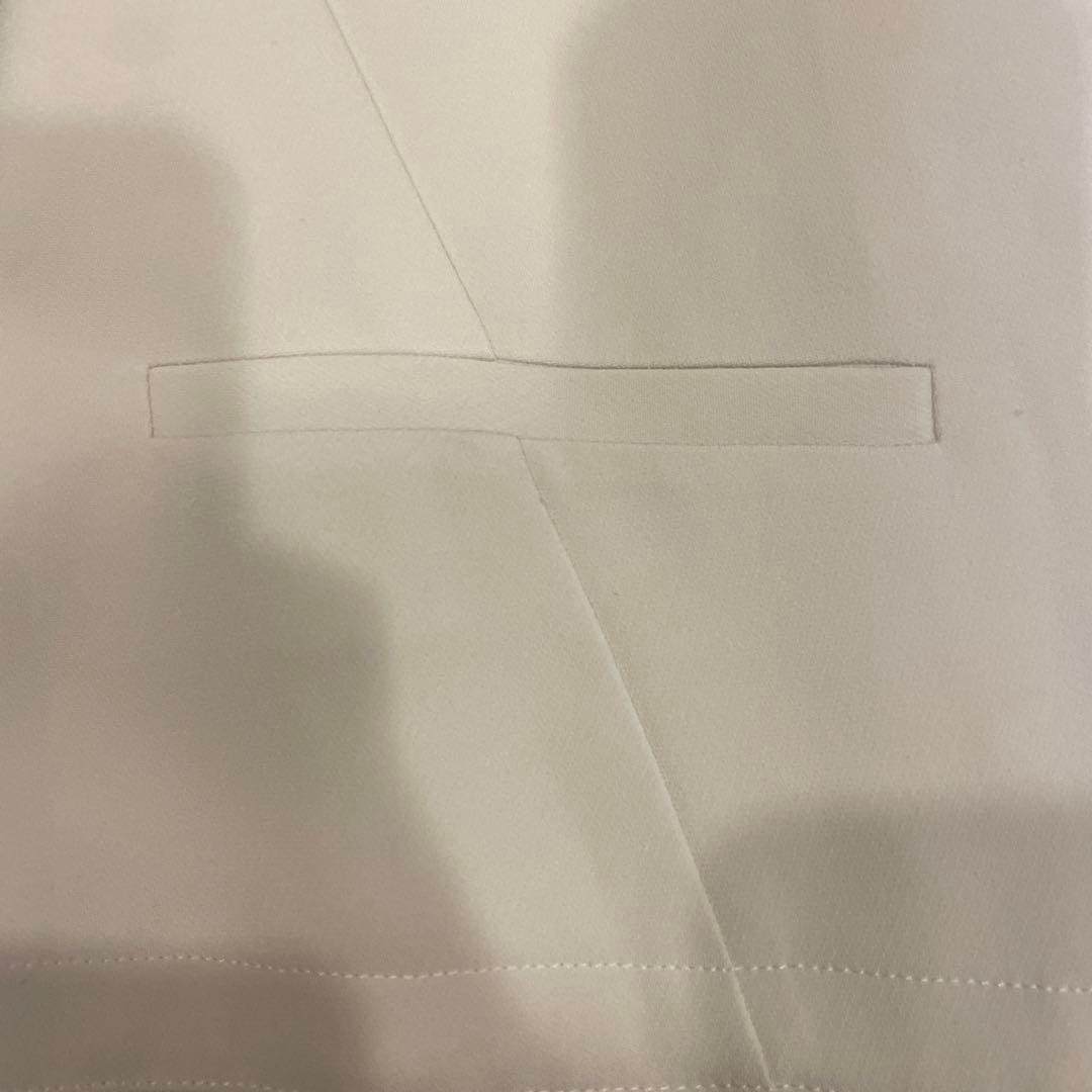 Theory ノーカラージャケット ホワイト