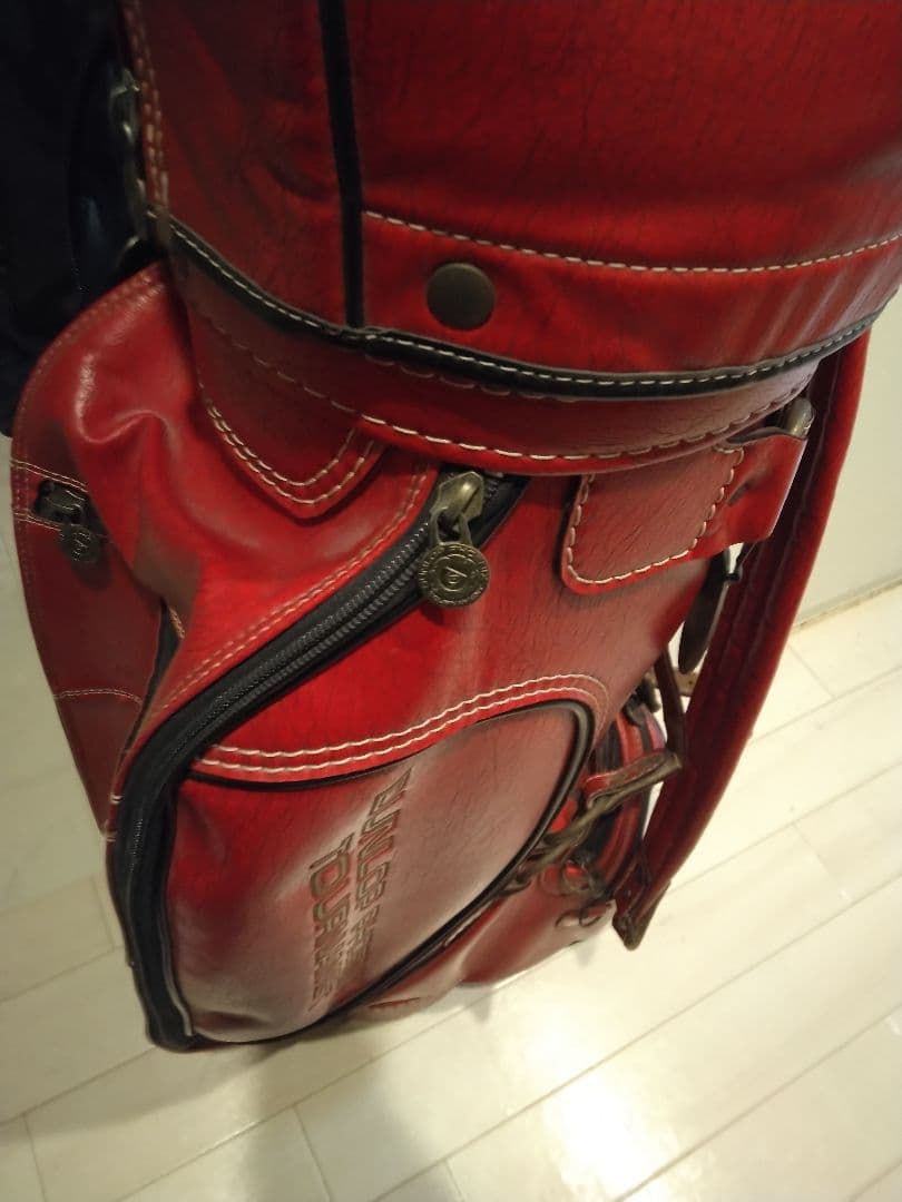 重厚感あり　レア　ダンロップフェニックストーナメント　キャディバッグ