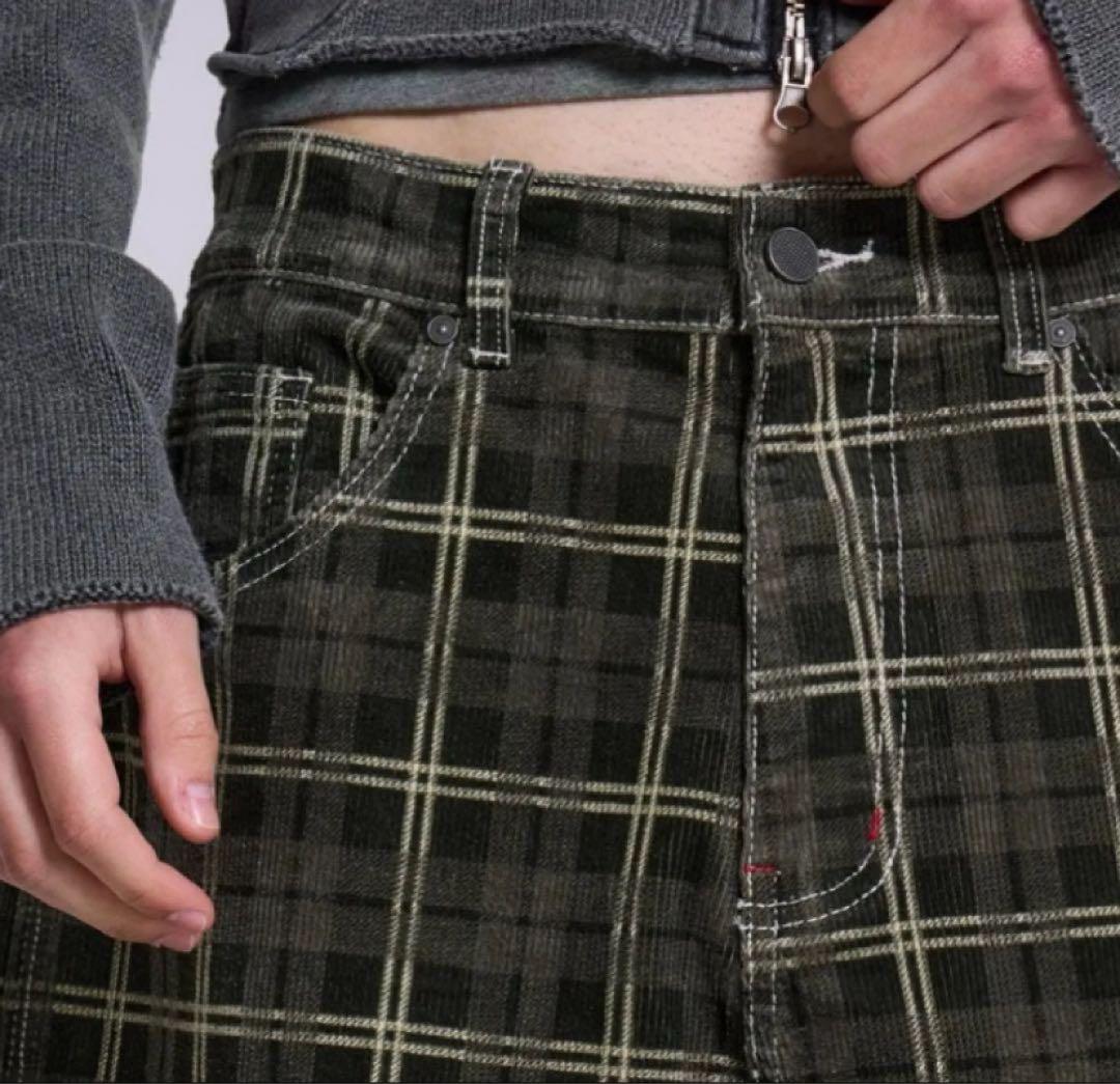 パンツ BROOKLYN CORD JUMBO JORTS W32