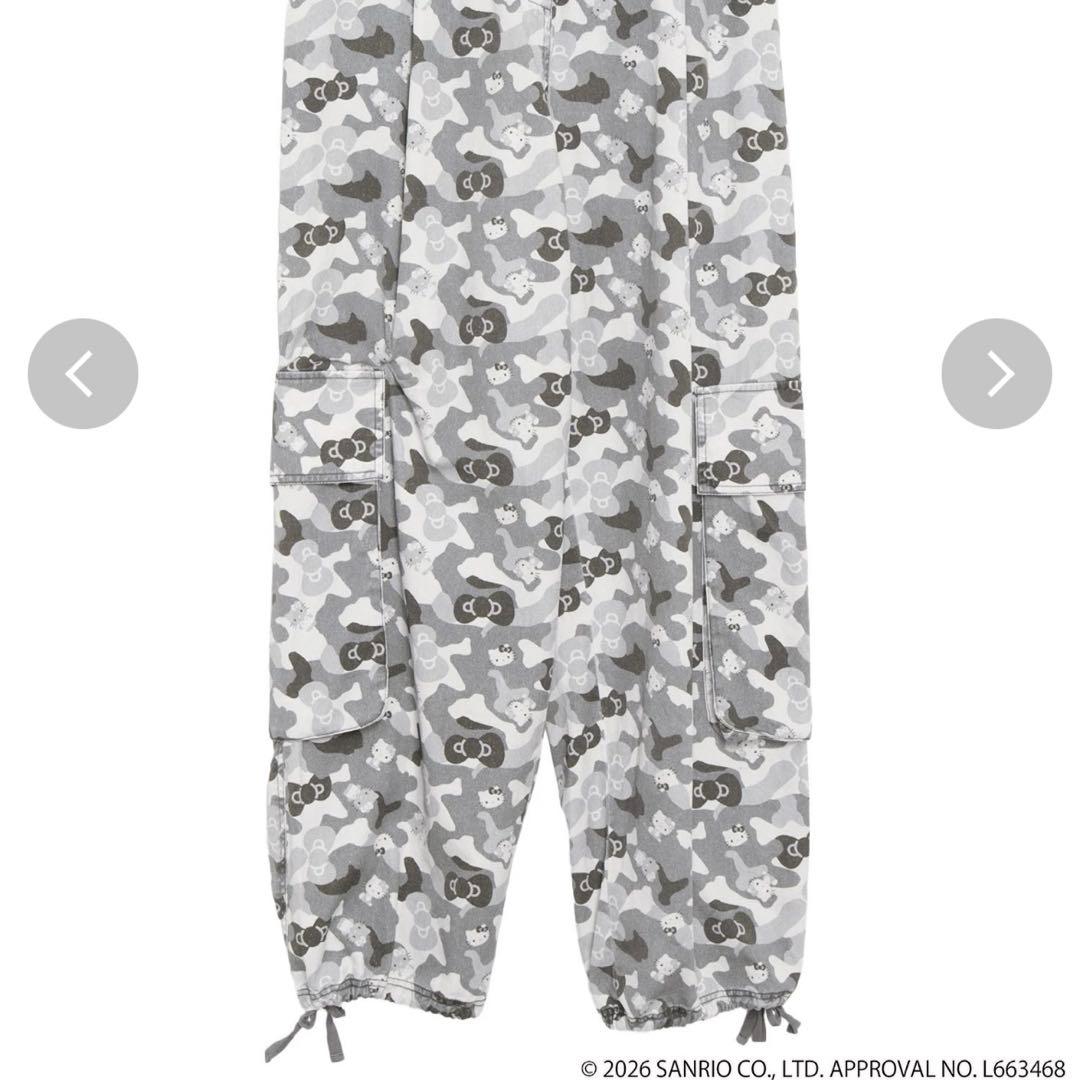 カルナムール ハローキティ パンツ カモフラ