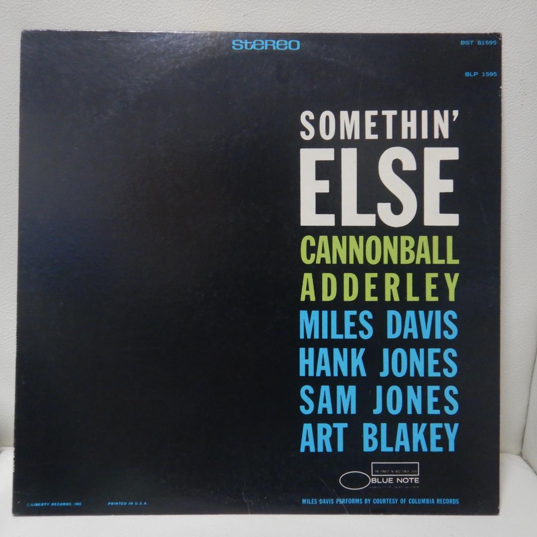 【LP】CANNONBALL ADDERLEY SOMETHIN’ELSE