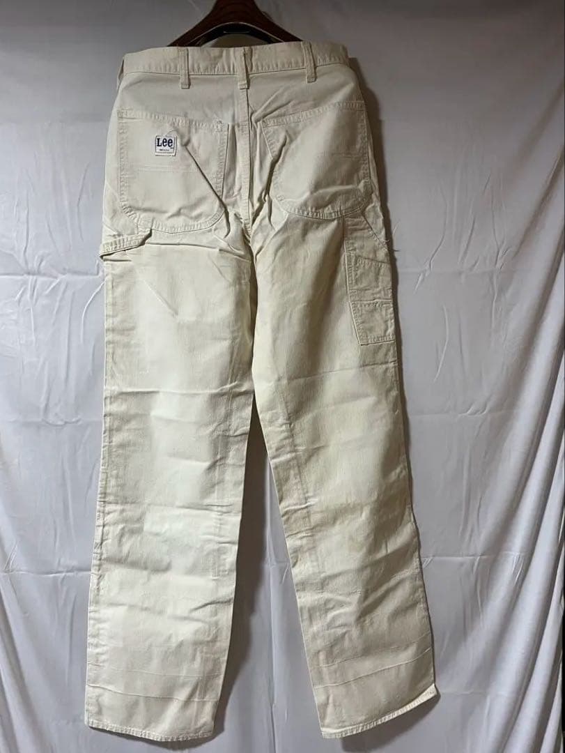70s USA製 Lee ホワイトカーゴパンツ