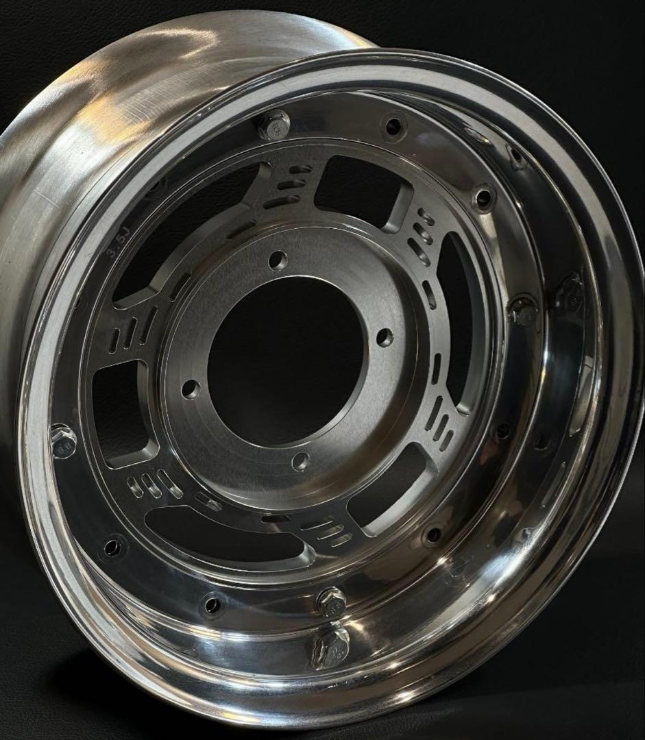 アルミ製 コムスター　10インチ　ホイールスペーサー0.5j