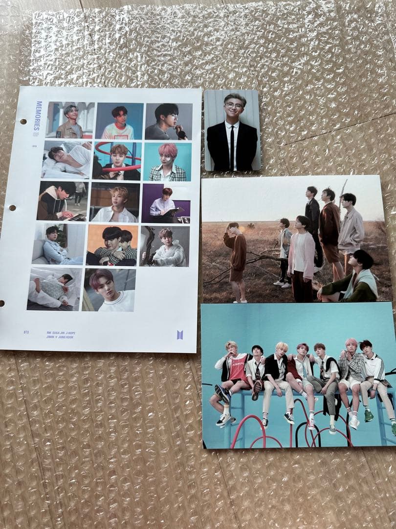 BTS  メモリーズ2018 DVD トレカ付き　RM