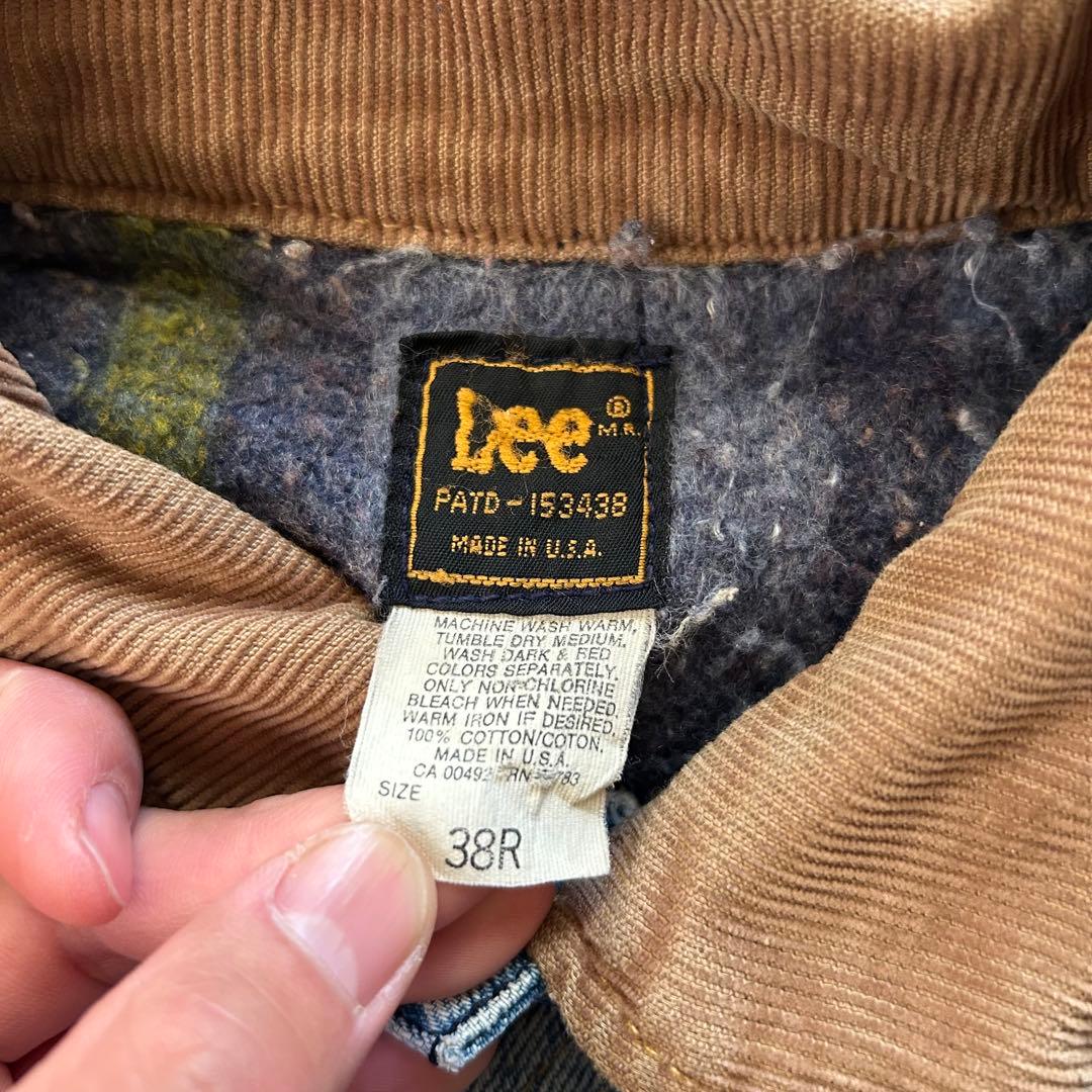 鬼ヒゲ Lee トラッカージャケット ブランケット 80s 90s USA製