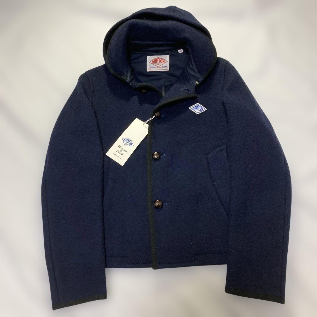 【未使用タグ付】DANTON ダントン ウールモッサピーコート【激レア青タグ】