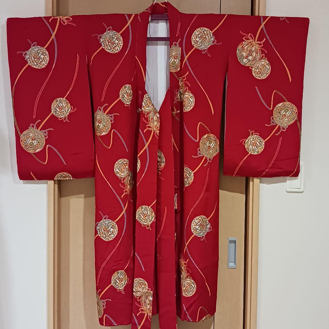 【専用☆】お誂え　正絹　女の子　着物　お宮参り　七五三　長襦袢付き