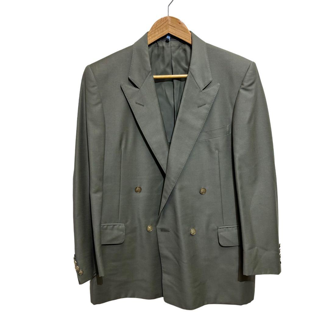 BURBERRY カーキ ダブルブレストスーツ 上下セット　バーバリースーツ