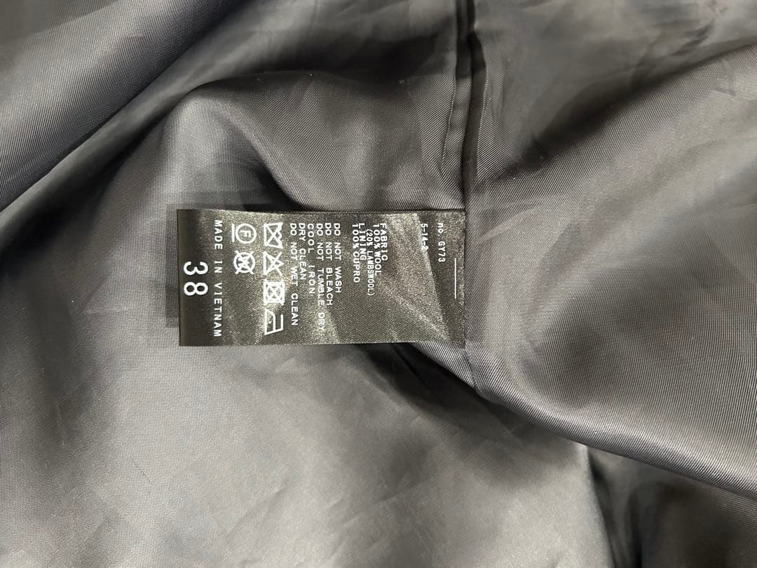 FRAMeWORK ラムウールMIXシャルムバルカラーコート　38