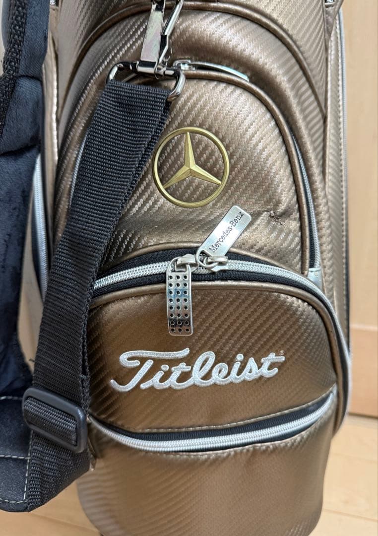 限定★メルセデスベンツ★タイトリスト★キャディバッグ★ゴルフ★ゴルフバッグ★レア
