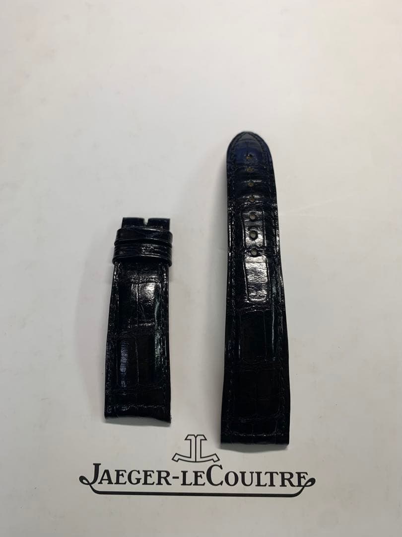 Jaeger-LeCoultre ジャガールクルト純正黒クロコ20mm