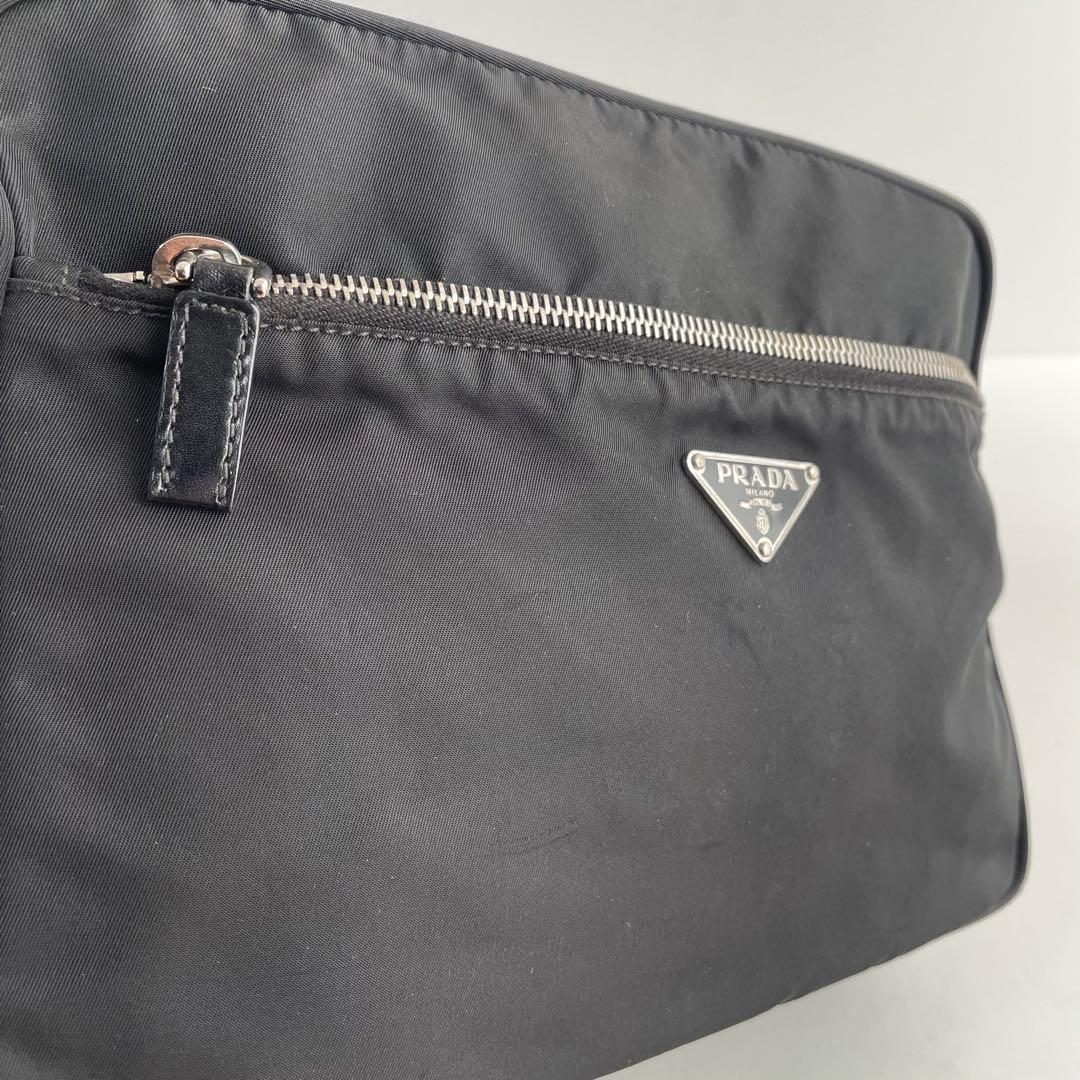 【極美品〜美品】プラダ ショルダーバッグ カメラバッグ ナイロン×レザー