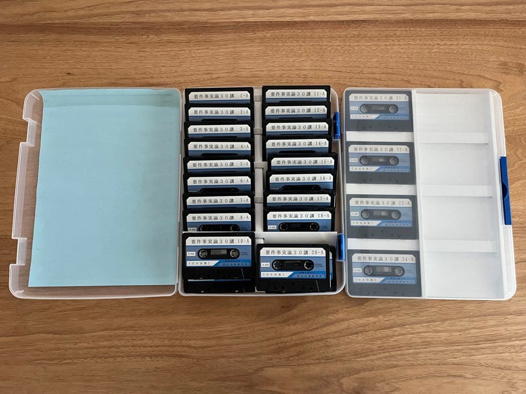 【加藤晋介】辰巳法律研究所「【完全制服】要件事実論30講」カセット