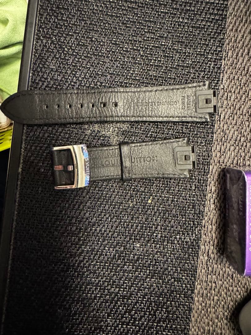 ルイ・ヴィトン レザー 時計ベルト 2本セット