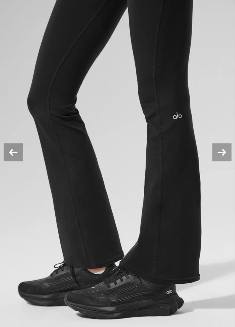 パンツ alo AirbrushHigh-Waist7/8BootcutLegging