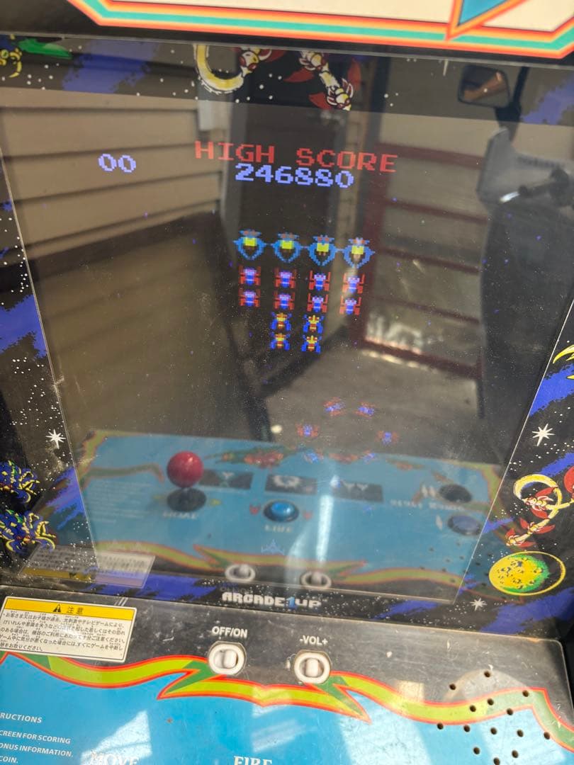 Arcade1Up アーケードワンアップ　ギャラガ　動作OK ジャンク品