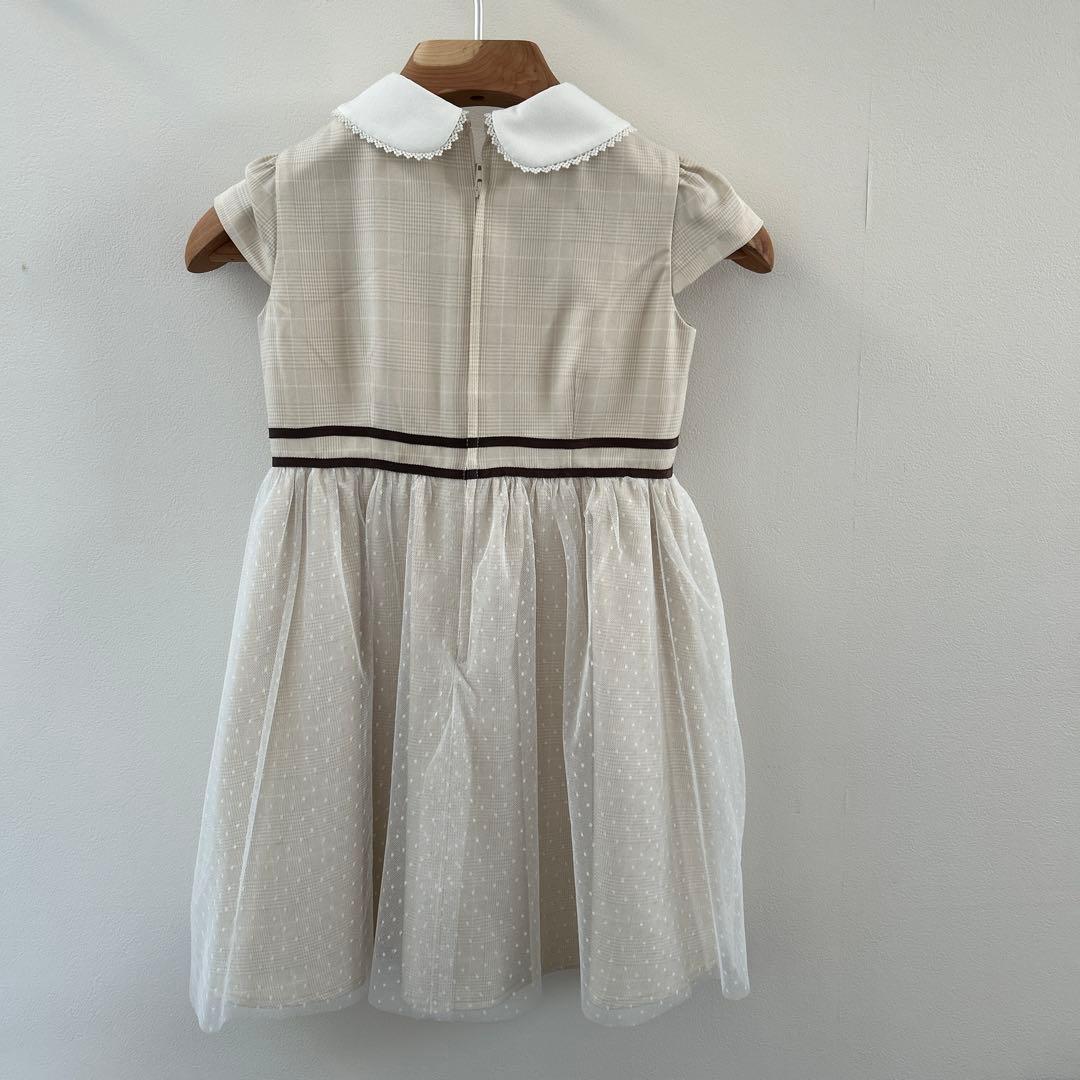 卒園式　入学式　発表会　フォーマル　ドレス　ホワイト　ビームス