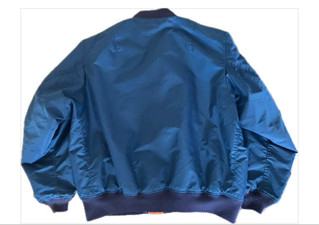 リラックスフィット THERMOLITE(R) MA-1 （撥水）BEAMS 青