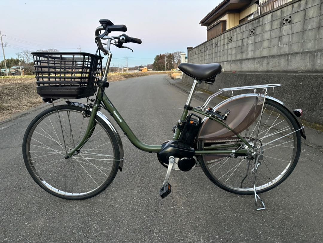 電動アシスト自転車Panasonic パナソニックビビDX室保管自転車　新古品