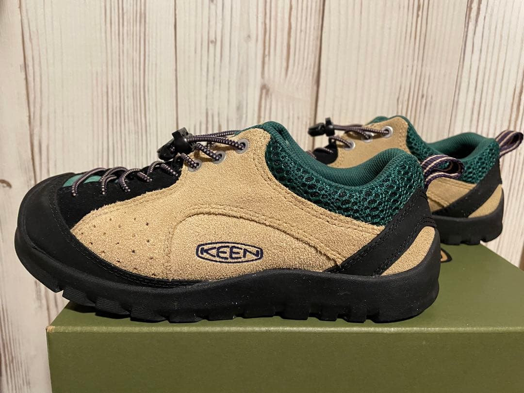 keen ジャスパー ロックス エスピー スニーカー 24cm グリーン