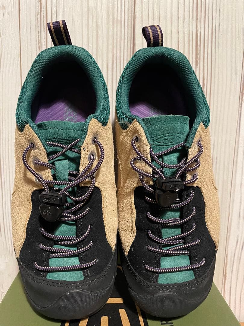 keen ジャスパー ロックス エスピー スニーカー 24cm グリーン