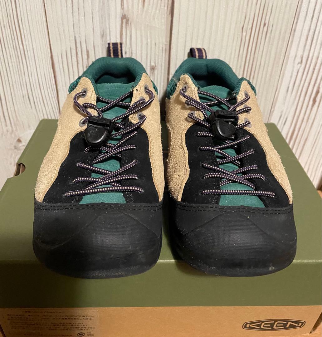keen ジャスパー ロックス エスピー スニーカー 24cm グリーン