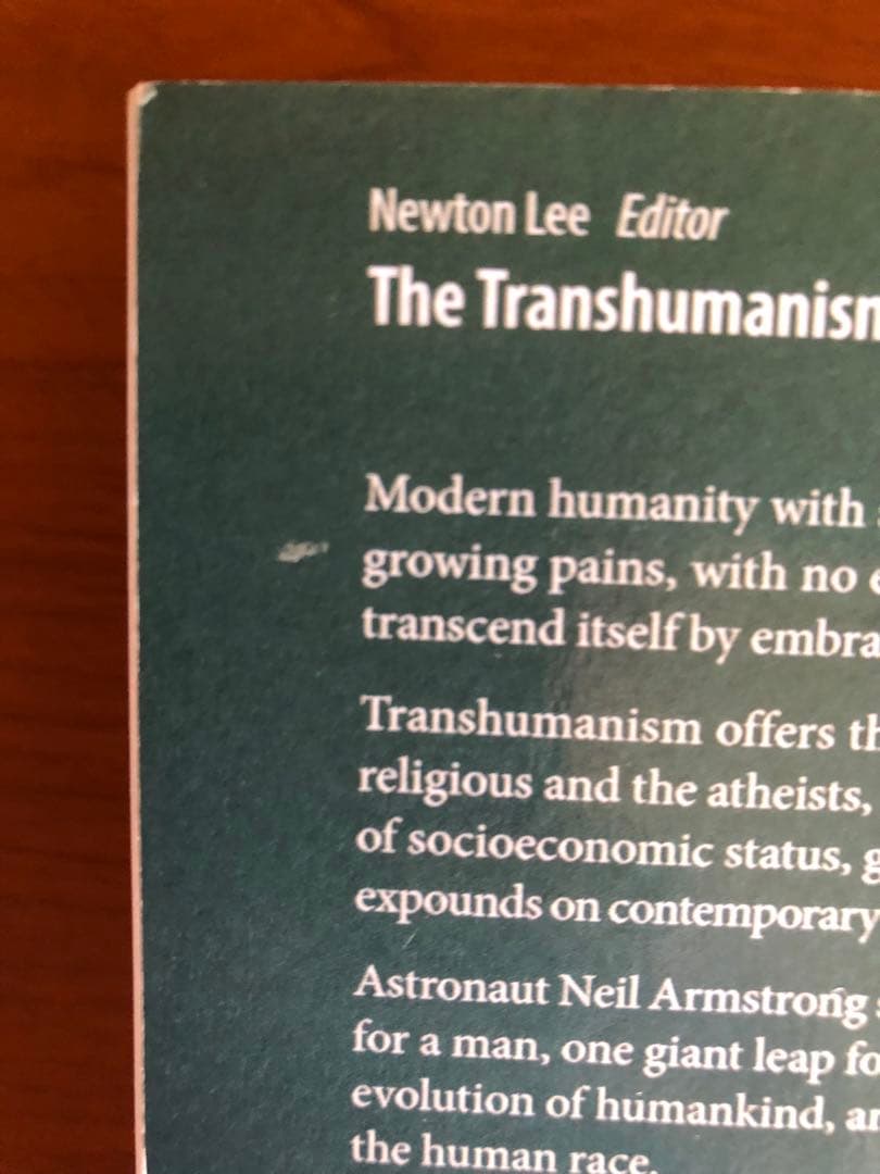 The Transhumanism Handbook トランスヒューマニズム