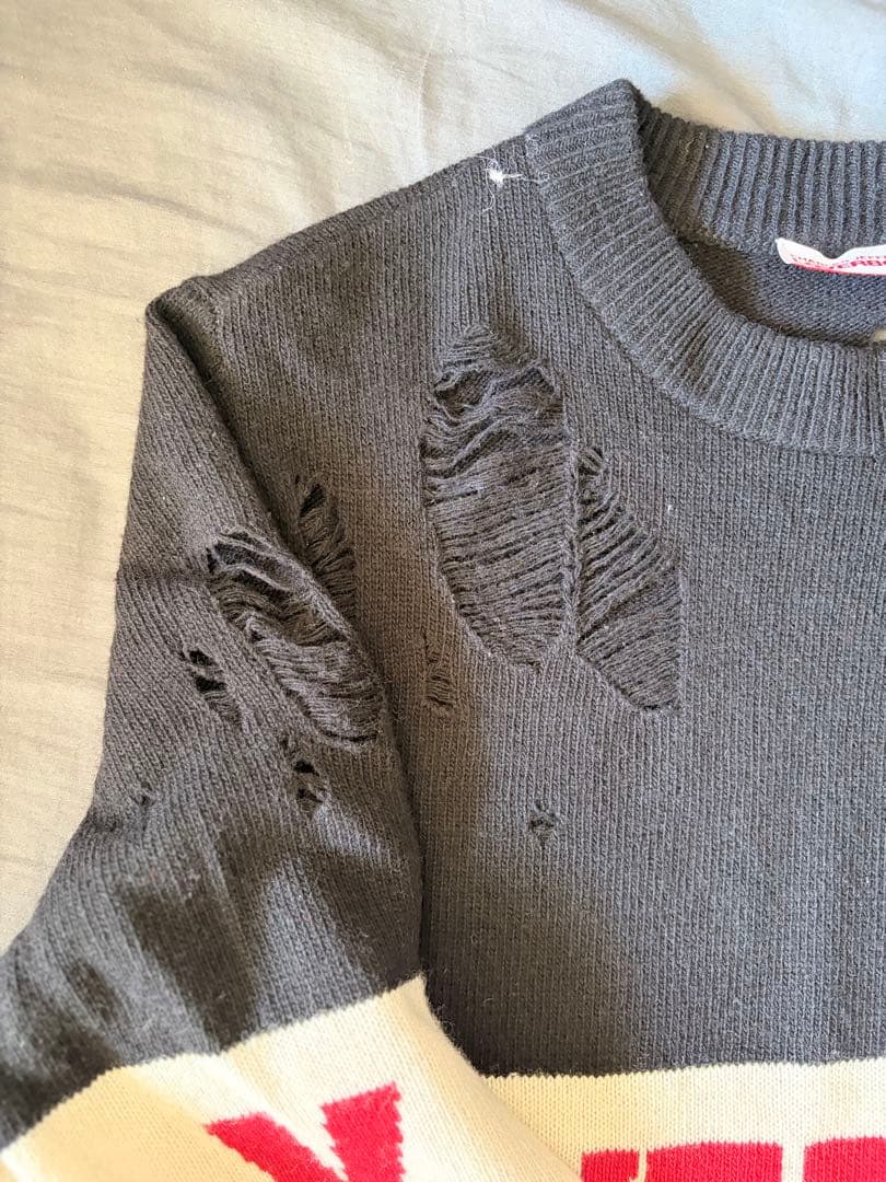 CHARLES JEFFREY LOVERBOY ディストレスセーター