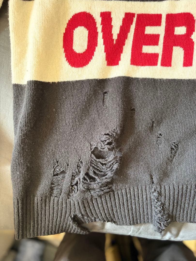 CHARLES JEFFREY LOVERBOY ディストレスセーター