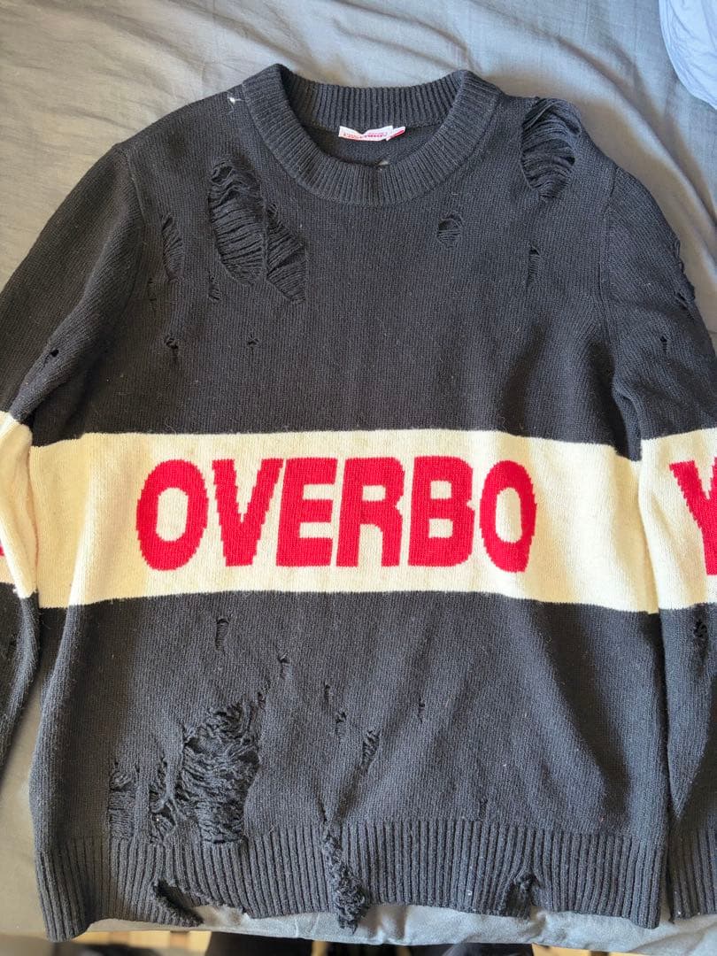 CHARLES JEFFREY LOVERBOY ディストレスセーター