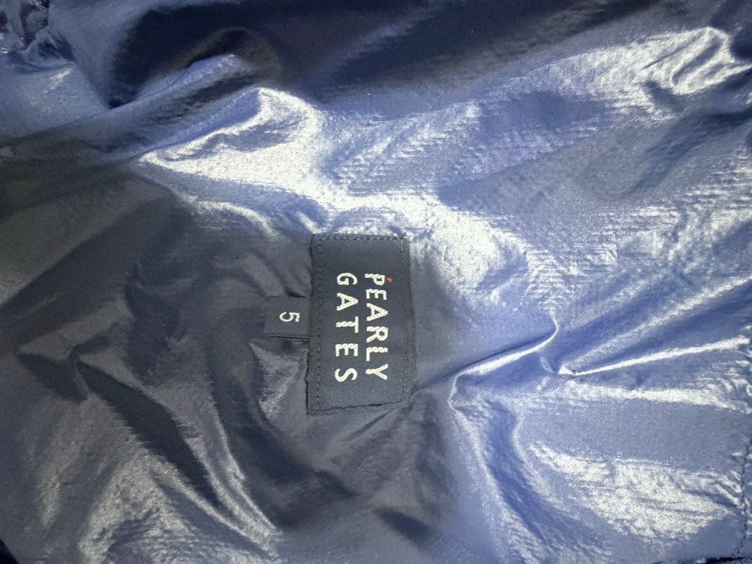 【美品】パーリーゲイツ　ダウンブルゾン(インナージャケット付)/サイズ6