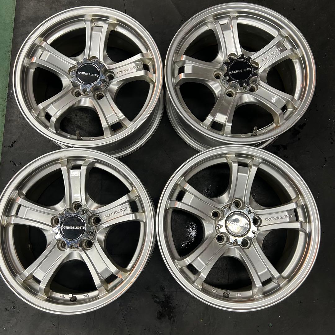 中古アルミ16X7.0　キーラー　デリカ、エクストレイル、エスクードなどに