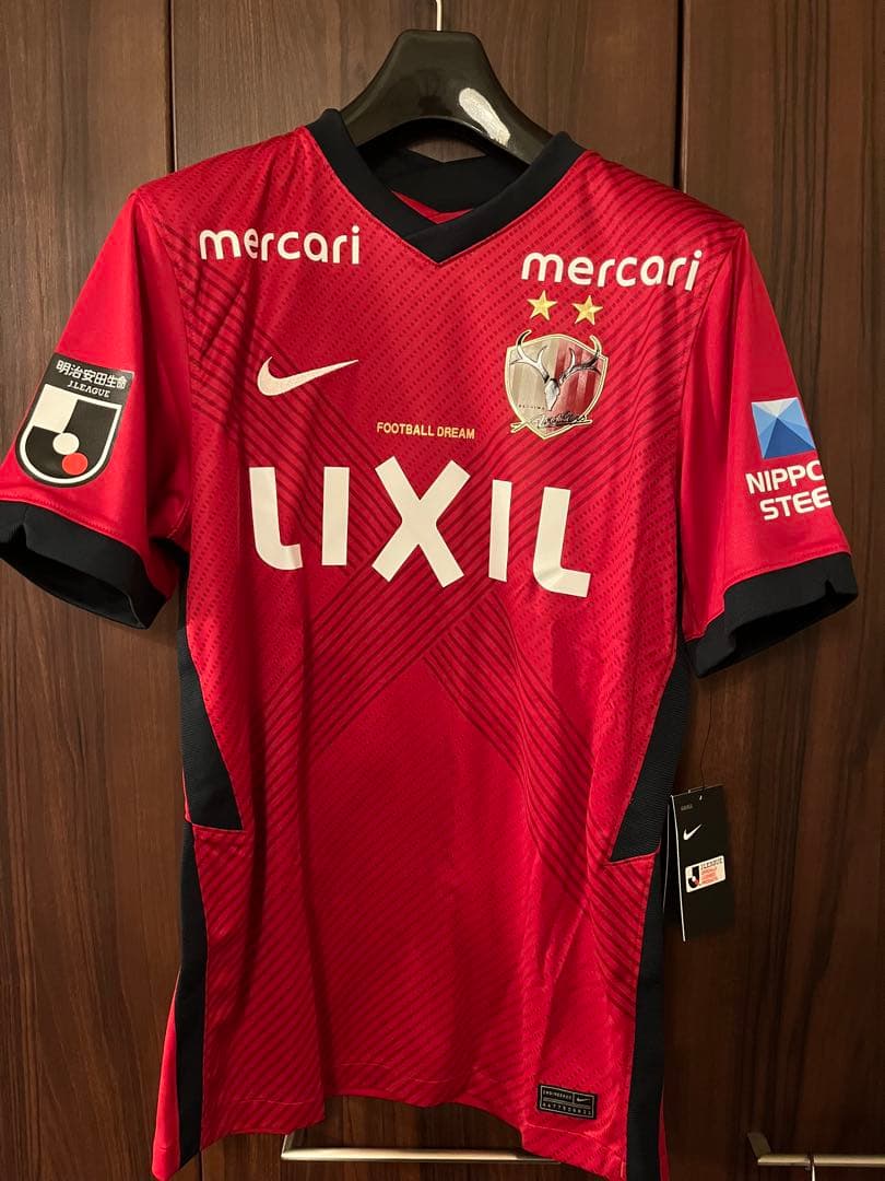 【新品未使用タグ付き】鹿島アントラーズユニフォームM 2021年モデル