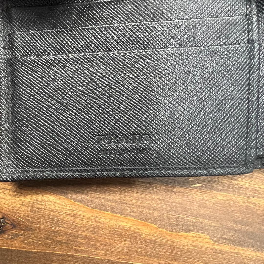 【極美品】22年横浜そごう購入 PRADA サフィアーノ財布 2MO738 完備