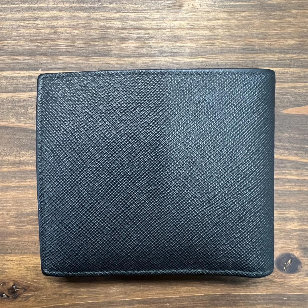【極美品】22年横浜そごう購入 PRADA サフィアーノ財布 2MO738 完備