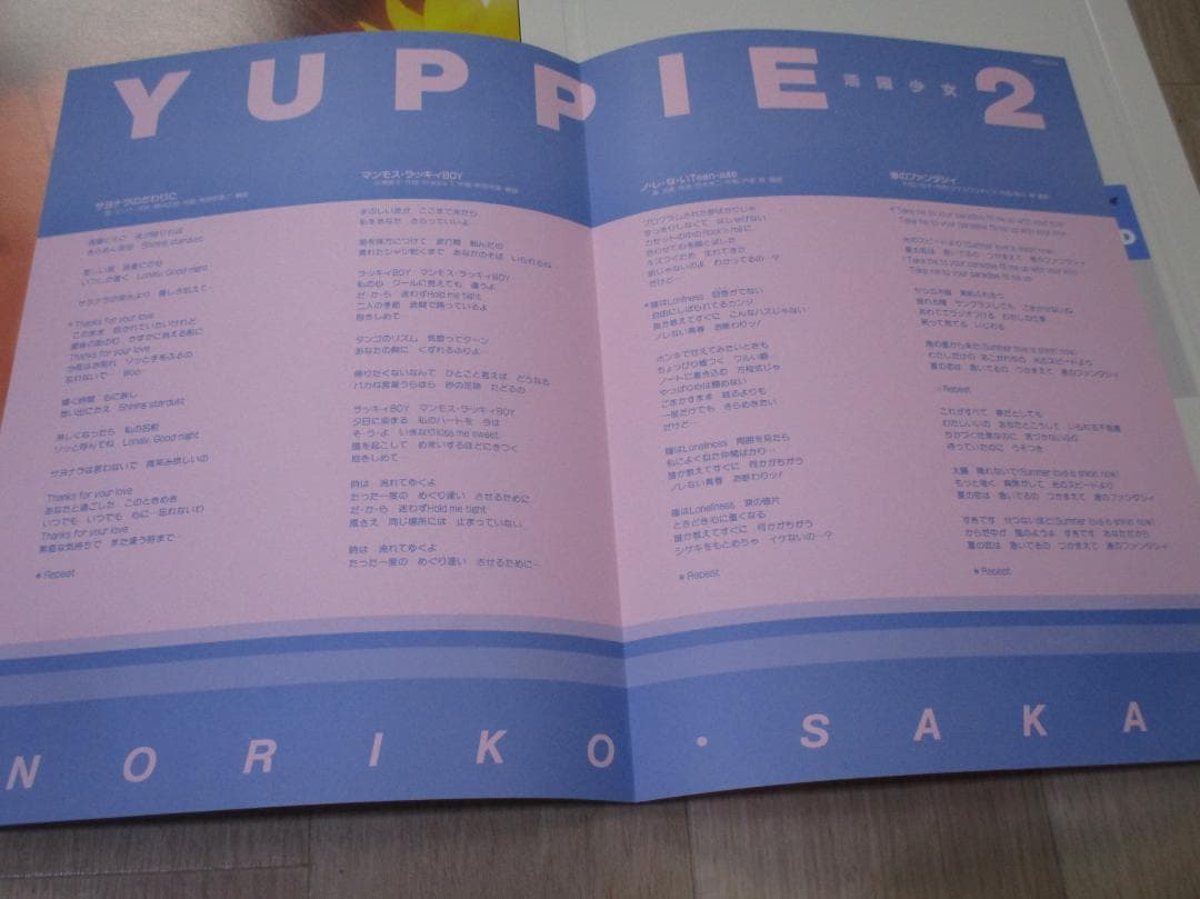 酒井法子 活躍少女 YUPPIE 2