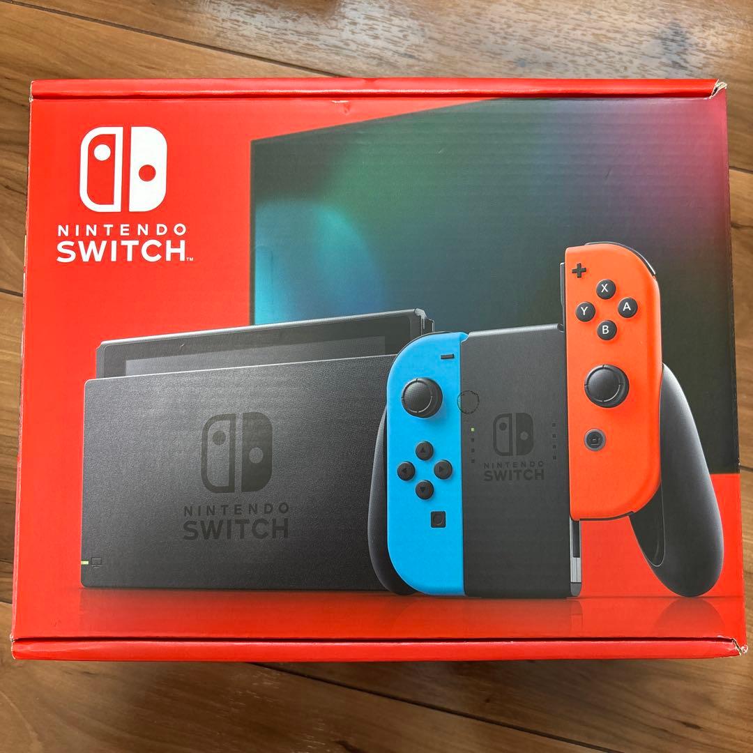 Nintendo Switch ネオンブルー/ネオンレッド 新品未使用