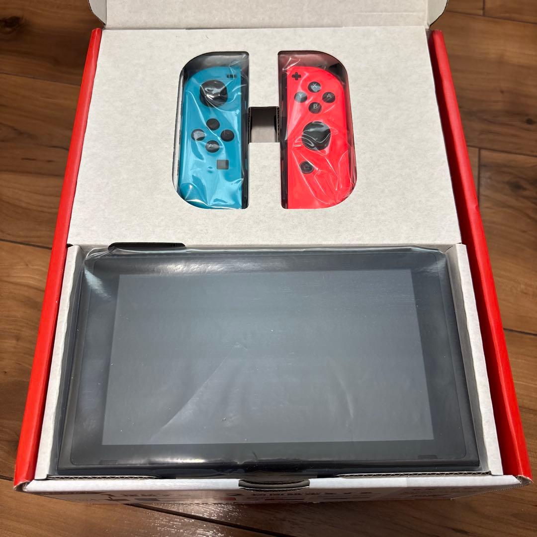 Nintendo Switch ネオンブルー/ネオンレッド 新品未使用