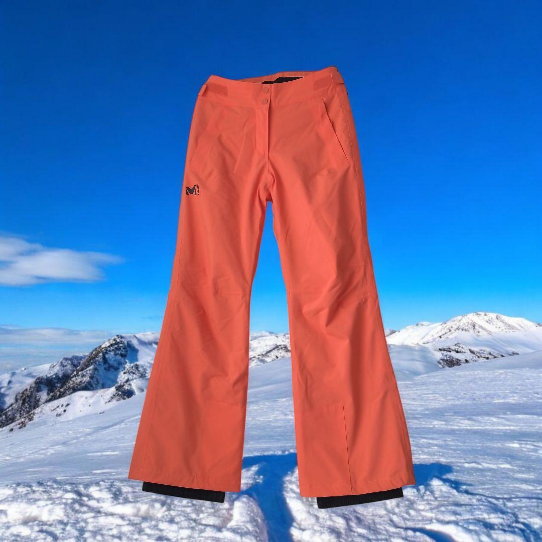 MILLET／スキー、スノーボードパンツ オレンジ L レディース　１回使用
