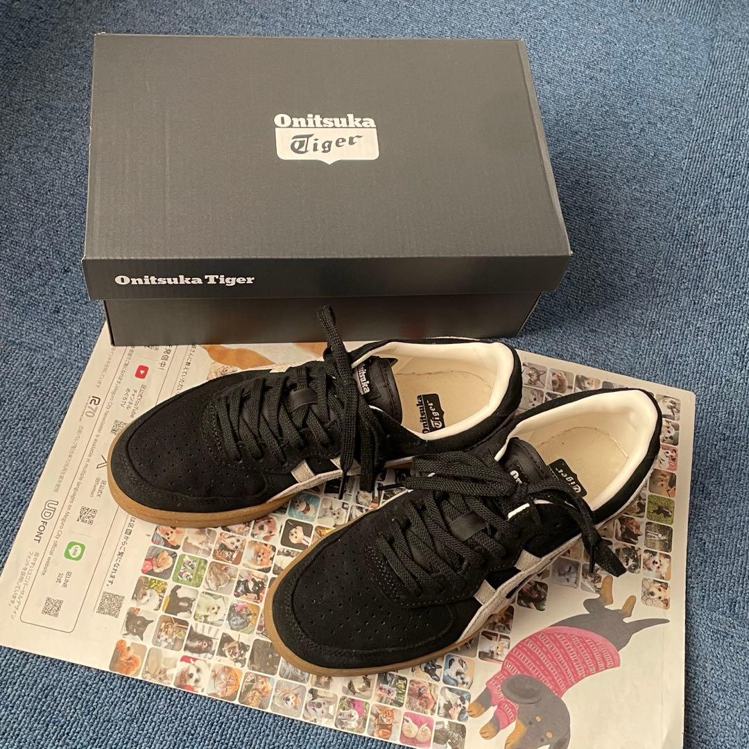 靴 Onitsuka Tiger GSM 24cm BLACK/WHITE