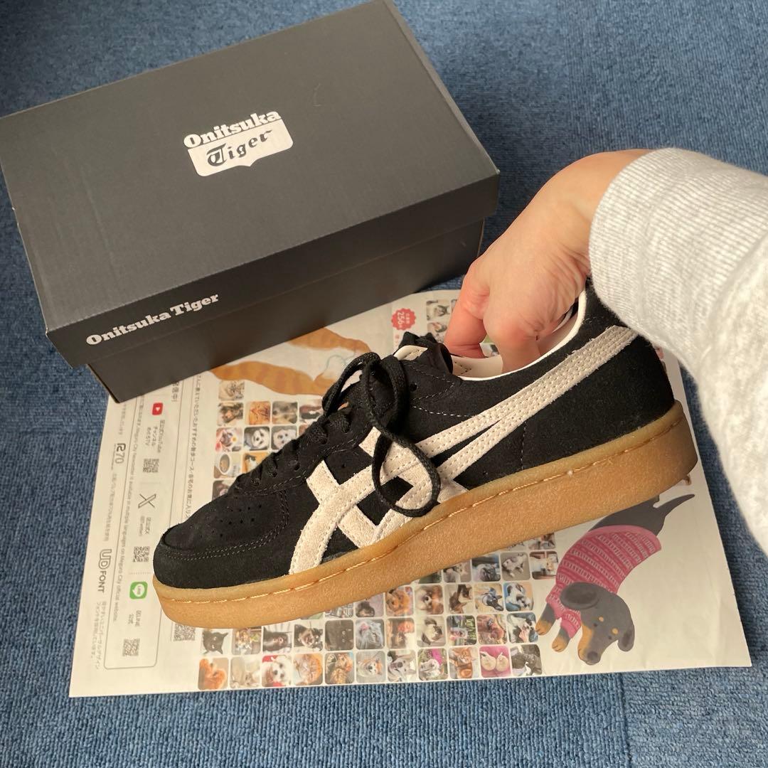 靴 Onitsuka Tiger GSM 24cm BLACK/WHITE