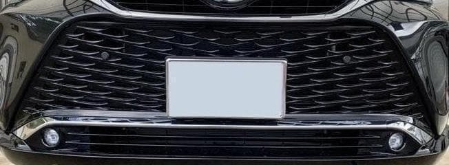 トヨタ純正 ハリアー80 PHEV専用ロアグリル フロントバンパー グリル